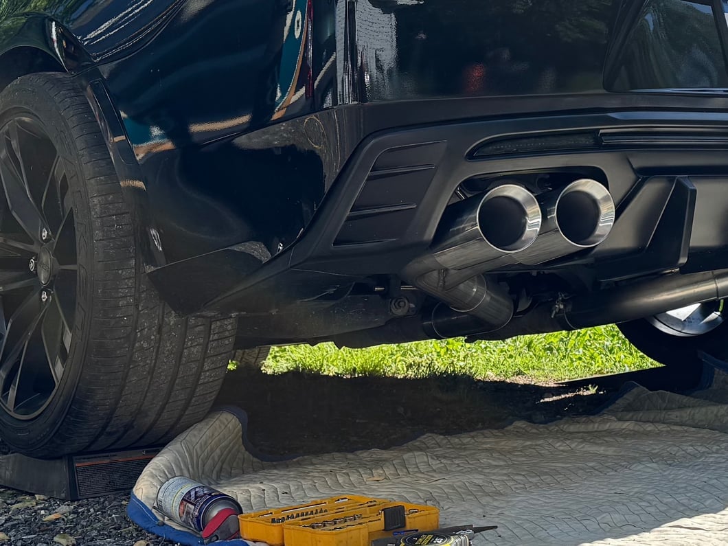C&L Muffler Delete Axle-Back with Polished Tips (16-24 6.2L Camaro w/ Manual Transmission & w/o NPP Dual Mode Exhaust)