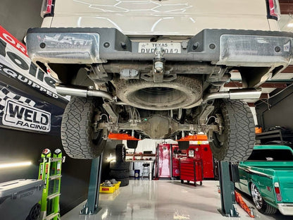 C&L Dual Exhaust System with Polished Tips; Side/Rear Exit (11-14 3.5L EcoBoost)