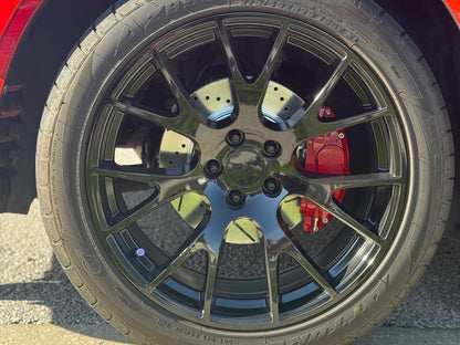 C&L Super Sport Brake Rotor and Pad Kit; Front and Rear (06-23 Charger AWD SE, AWD SXT, Daytona, GT & R/T w/ Dual Piston Front Calipers)