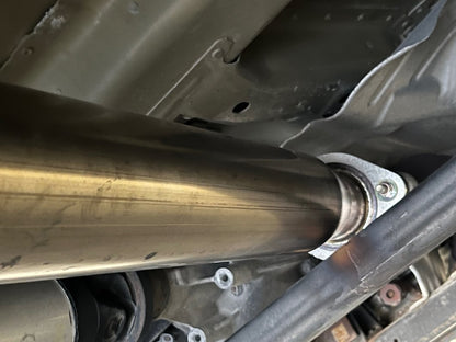 C&L 4-Inch Single Exhaust System with Polished Tip; Side Exit (15-20 5.0L F-150)