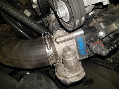 C&L Throttle Body Spacer with Nitrous Ports (15-23 Mustang EcoBoost)