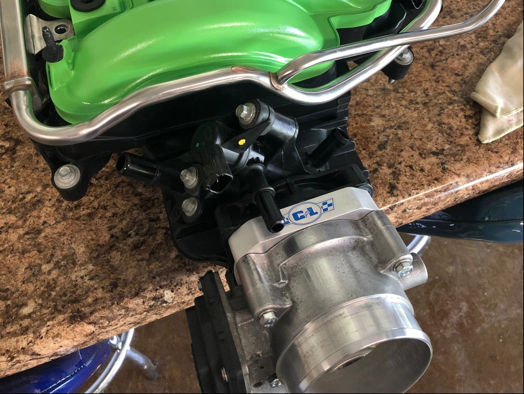 C&L Throttle Body Spacer (11-23 Mustang GT)
