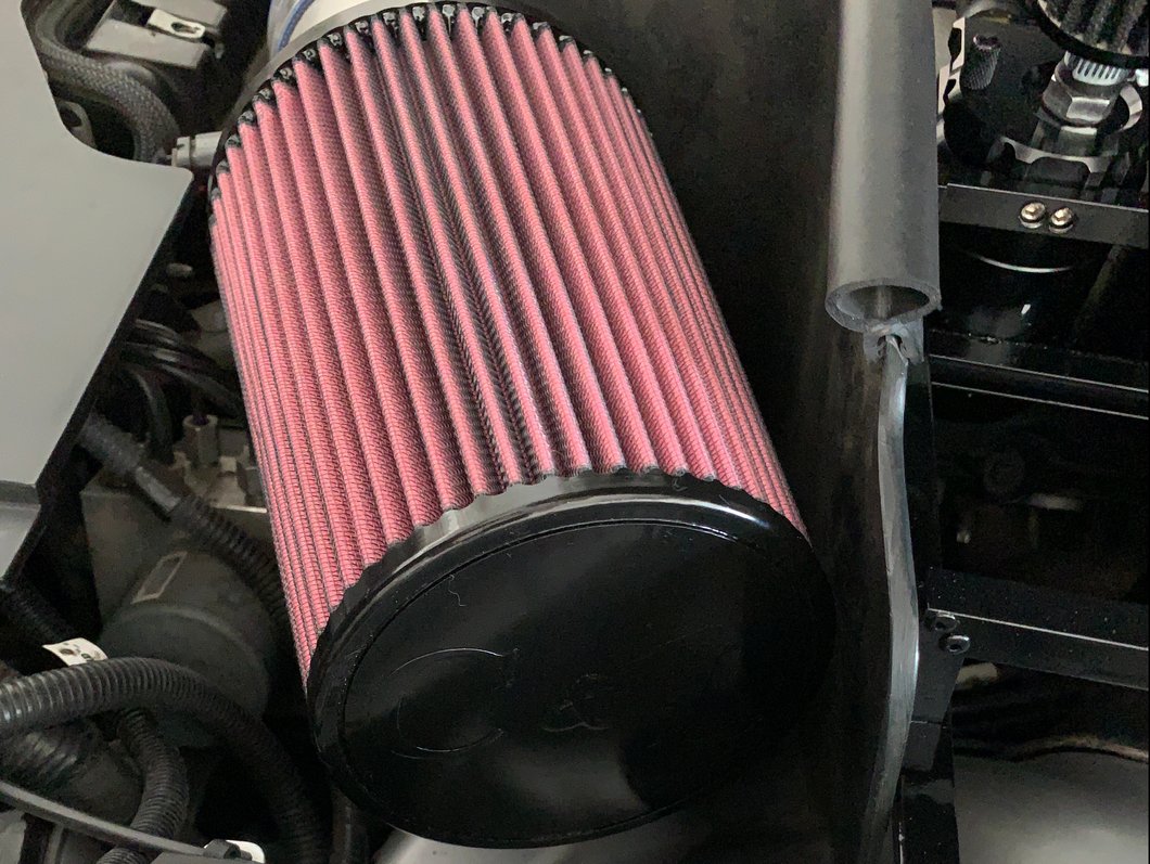 C&L Cold Air Intake Replacement Filter; 4-Inch Inlet / 9-Inch Length
