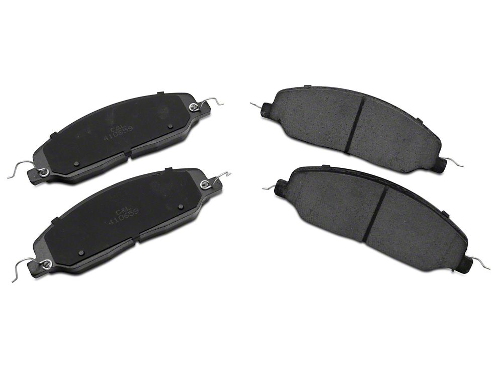 C&L Super Sport Brake Rotor and Pad Kit; Front (05-10 Mustang GT)