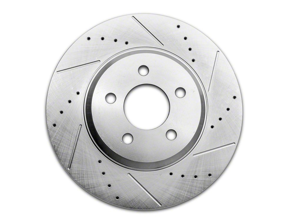 C&L Super Sport Brake Rotor and Pad Kit; Front (05-10 Mustang GT)