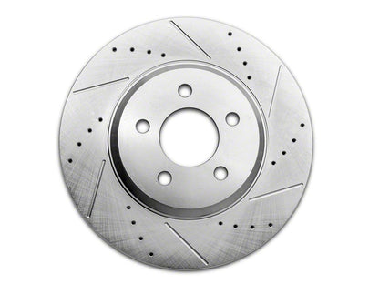 C&L Super Sport Brake Rotor and Pad Kit; Front (05-10 Mustang GT)