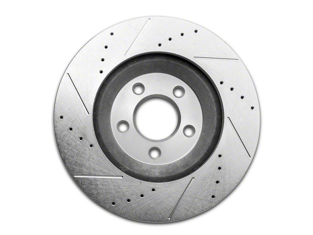 C&L Super Sport Brake Rotor and Pad Kit; Front (05-10 Mustang GT)
