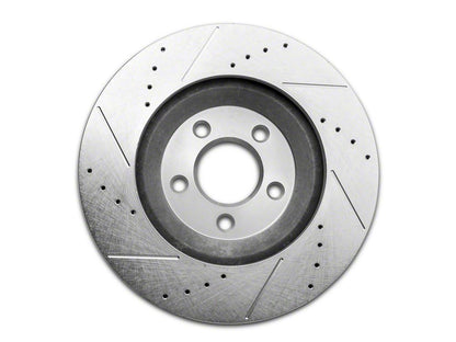 C&L Super Sport Brake Rotor and Pad Kit; Front (05-10 Mustang GT)