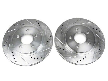 C&L Super Sport Brake Rotor and Pad Kit; Rear (05-10 Mustang)