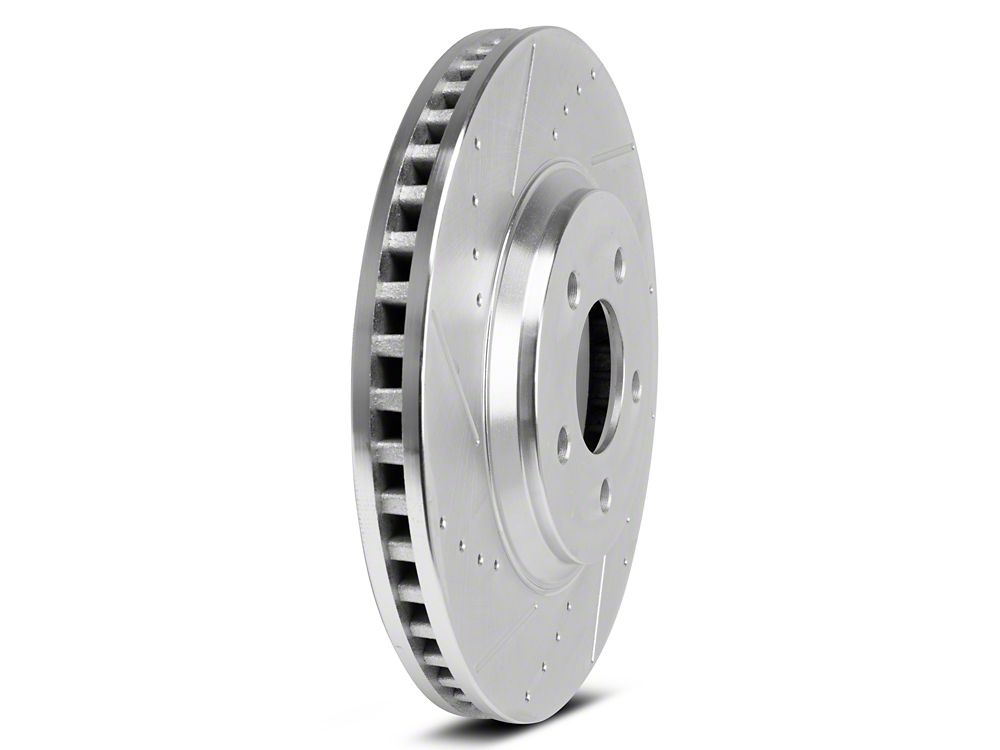 C&L Super Sport Brake Rotor and Pad Kit; Front and Rear (05-10 Mustang GT)
