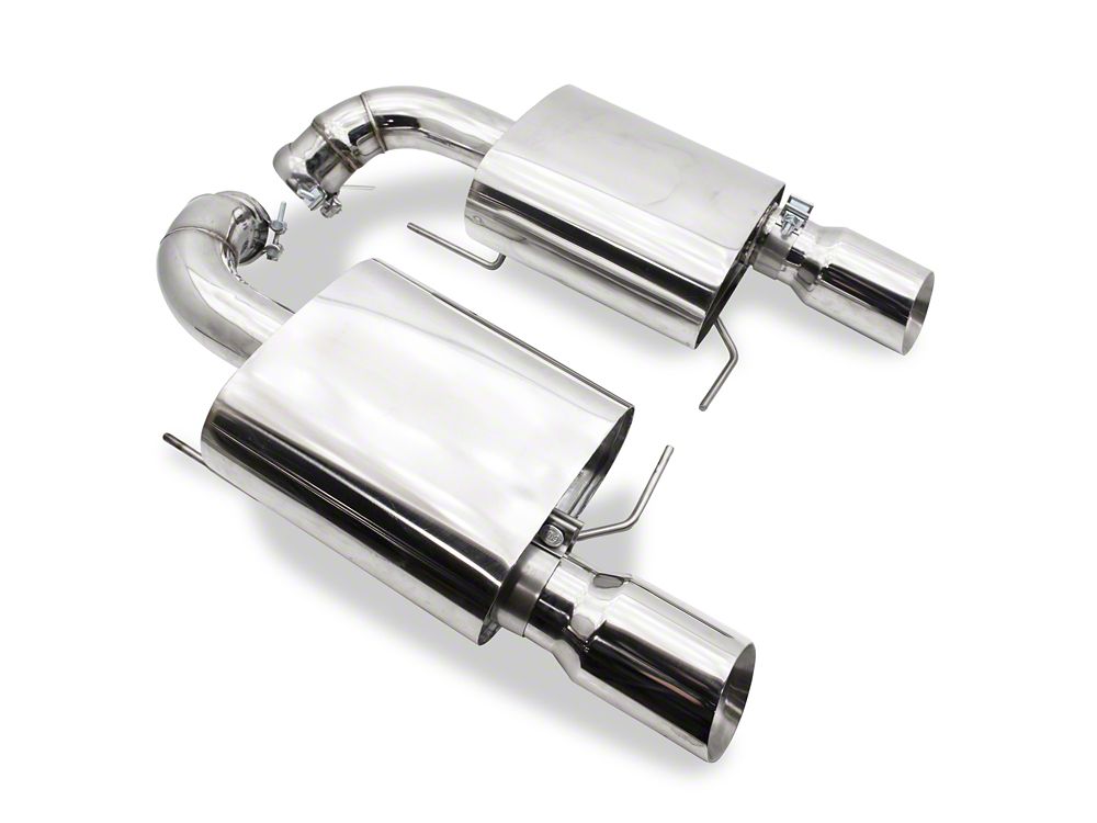 C&L Axle-Back Exhaust with Polished Tips (11-14 Mustang GT)