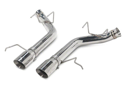 C&L Muffler Delete Axle-Back Exhaust with Polished Tips (11-14 Mustang GT)
