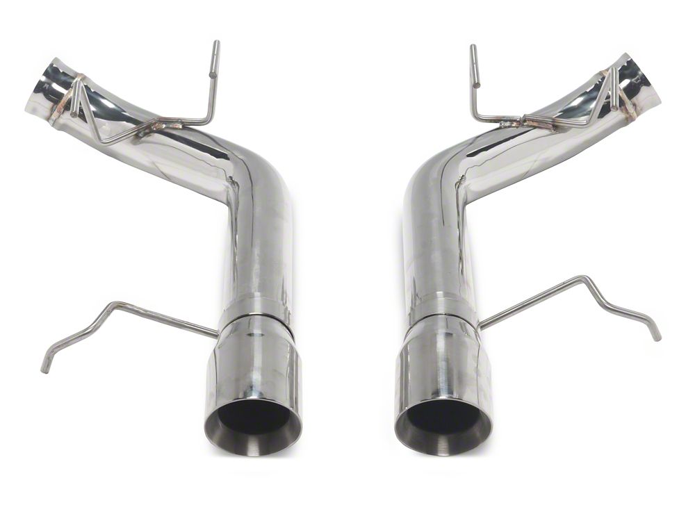 C&L Muffler Delete Axle-Back Exhaust with Polished Tips (11-14 Mustang GT)
