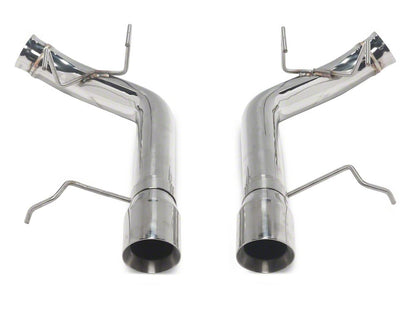 C&L Muffler Delete Axle-Back Exhaust with Polished Tips (11-14 Mustang GT)
