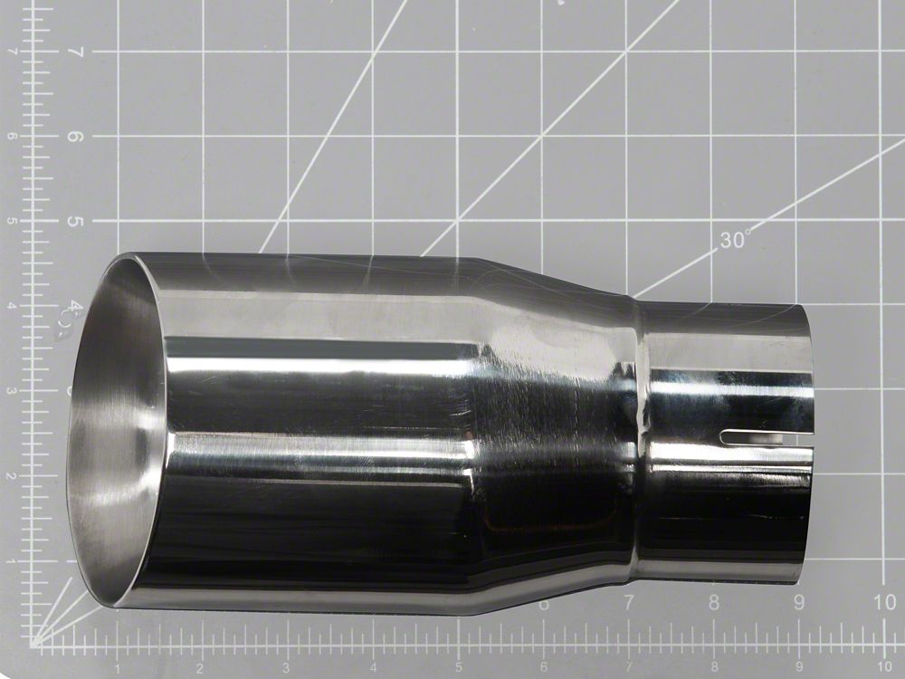 C&L Muffler Delete Axle-Back Exhaust with Polished Tips (11-14 Mustang GT)