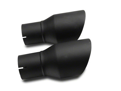 C&L Cat-Back Exhaust with Black Tips (15-17 Mustang GT Fastback)