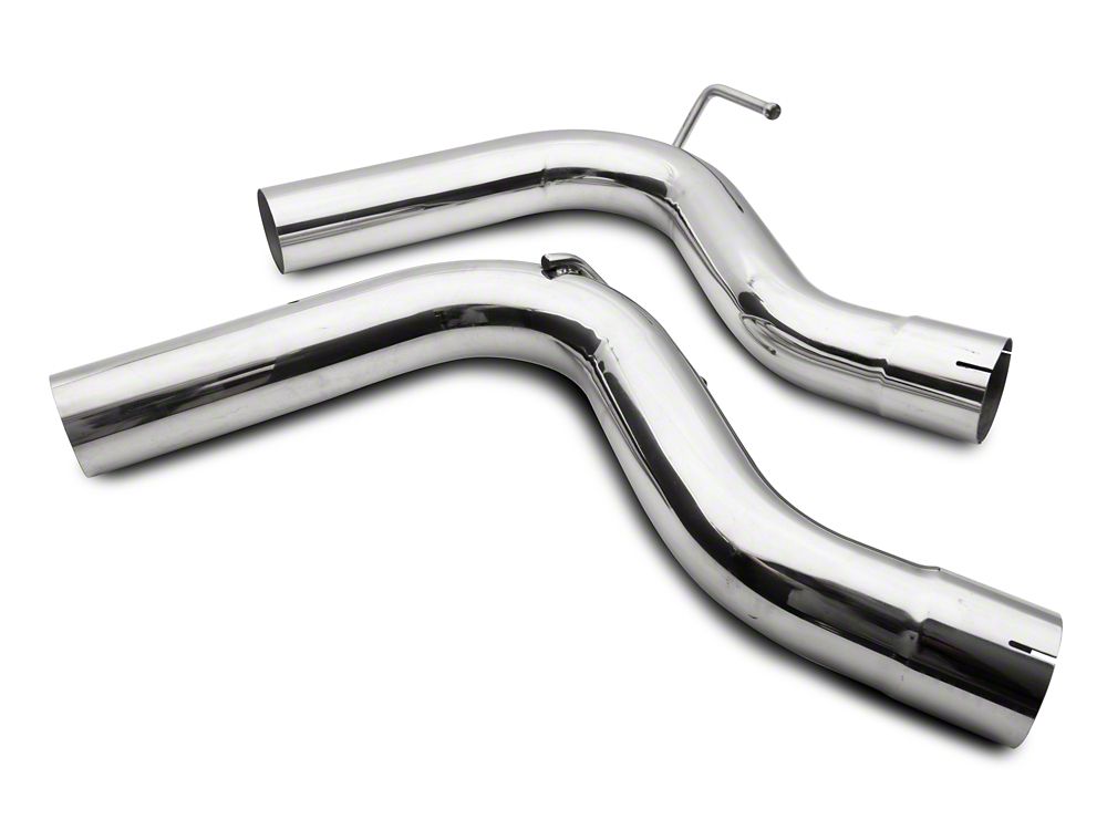 C&L Cat-Back Exhaust with Black Tips (15-17 Mustang GT Fastback)