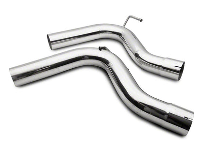 C&L Cat-Back Exhaust with Black Tips (15-17 Mustang GT Fastback)