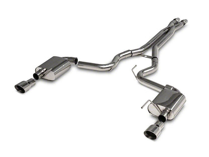 C&L Cat-Back Exhaust with Polished Tips (15-17 Mustang GT Fastback)