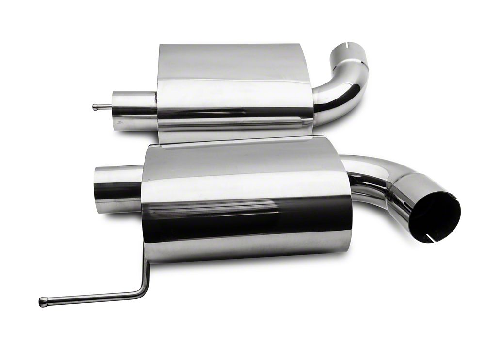 C&L Cat-Back Exhaust with Polished Tips (15-17 Mustang GT Fastback)