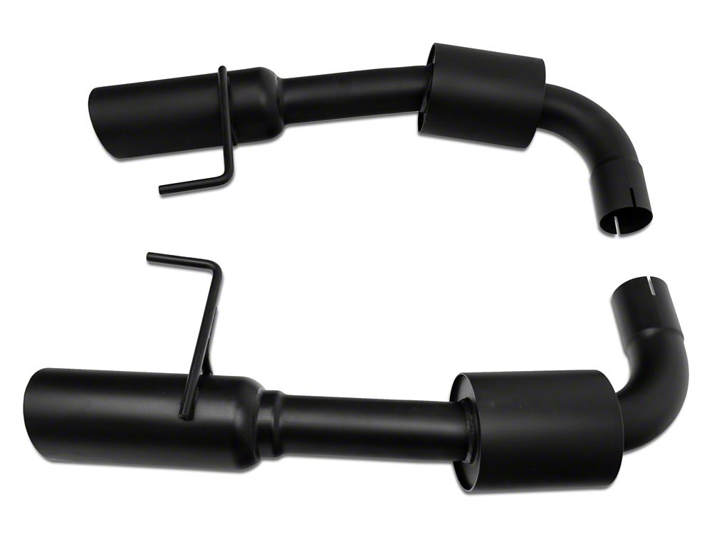 C&L Sport Axle-Back Exhaust with Black Tips (15-17 Mustang GT)