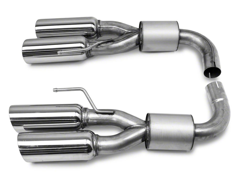 C&L Sport Axle-Back Exhaust with Polished Tips (18-23 Mustang GT w/o Active Exhaust)