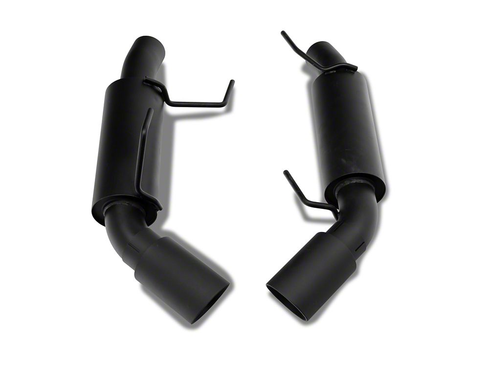 C&L Sport Axle-Back Exhaust with Black Tips (05-10 Mustang GT, GT500)