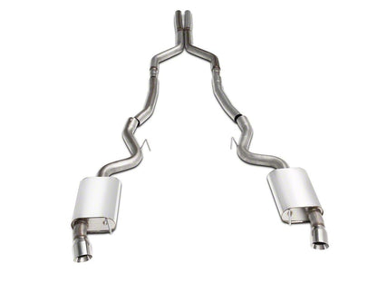 C&L Stainless Steel Cat-Back Exhaust with Polished Tips (15-17 Mustang GT Fastback)