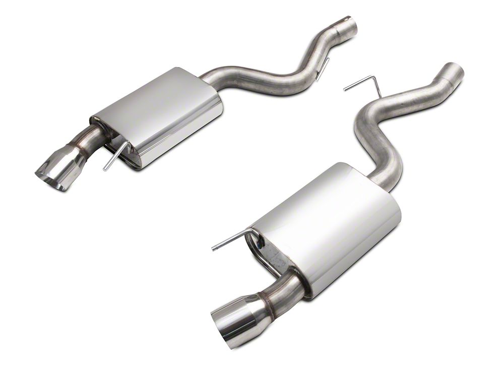 C&L Stainless Steel Cat-Back Exhaust with Polished Tips (15-17 Mustang GT Fastback)