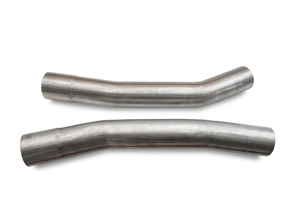 C&L Stainless Steel Cat-Back Exhaust with Black Tips (15-17 Mustang GT Fastback)