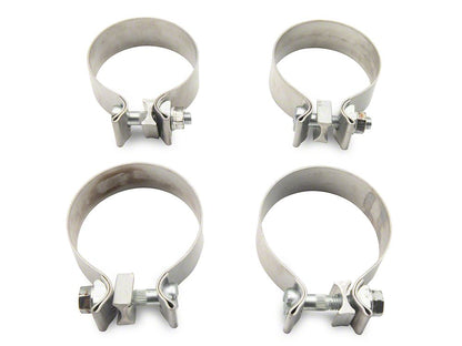 C&L Stainless Steel Cat-Back Exhaust with Black Tips (15-17 Mustang GT Fastback)
