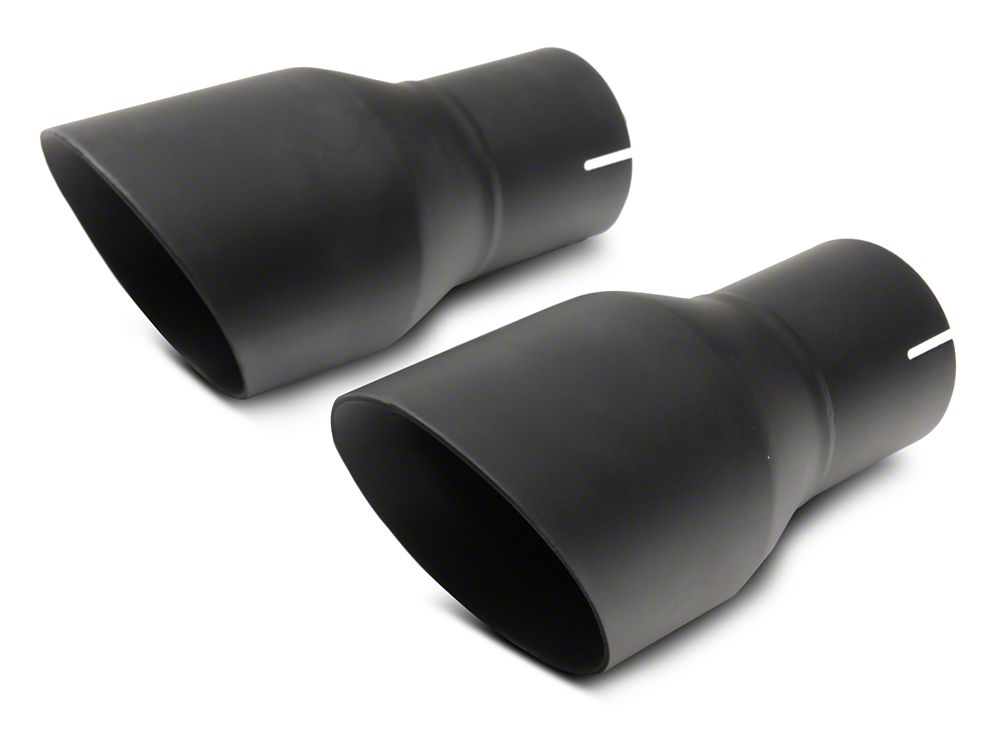 C&L Race Cat-Back Exhaust with Black Tips (15-17 Mustang GT Fastback)