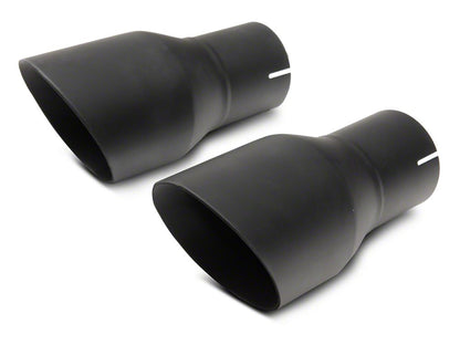 C&L Race Cat-Back Exhaust with Black Tips (15-17 Mustang GT Fastback)