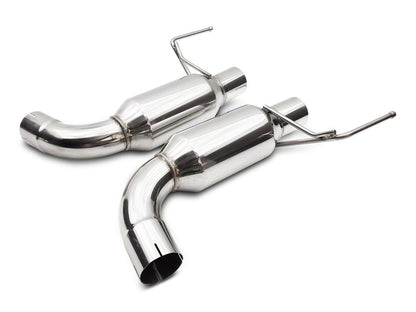 C&L Race Cat-Back Exhaust with Polished Tips (15-17 Mustang GT Fastback)