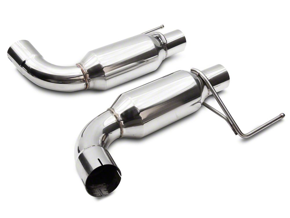 C&L Race Cat-Back Exhaust with Black Tips (18-23 Mustang GT Fastback w/o Active Exhaust)