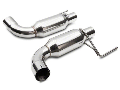 C&L Race Cat-Back Exhaust with Black Tips (18-23 Mustang GT Fastback w/o Active Exhaust)