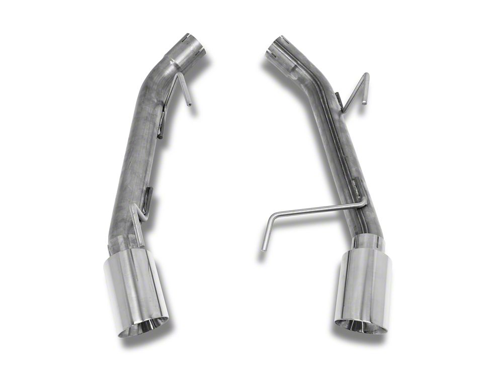 C&L Muffler Delete Axle-Back with Polished Tips (05-10 Mustang GT, GT500)