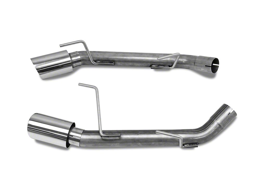 C&L Muffler Delete Axle-Back with Polished Tips (05-10 Mustang GT, GT500)
