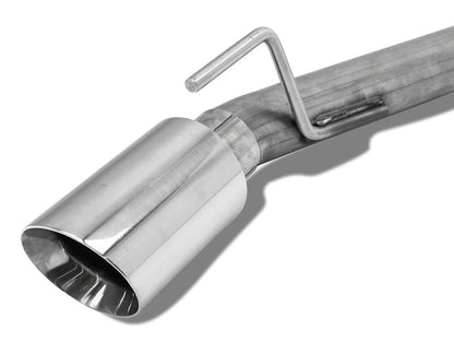 C&L Muffler Delete Axle-Back with Polished Tips (05-10 Mustang GT, GT500)