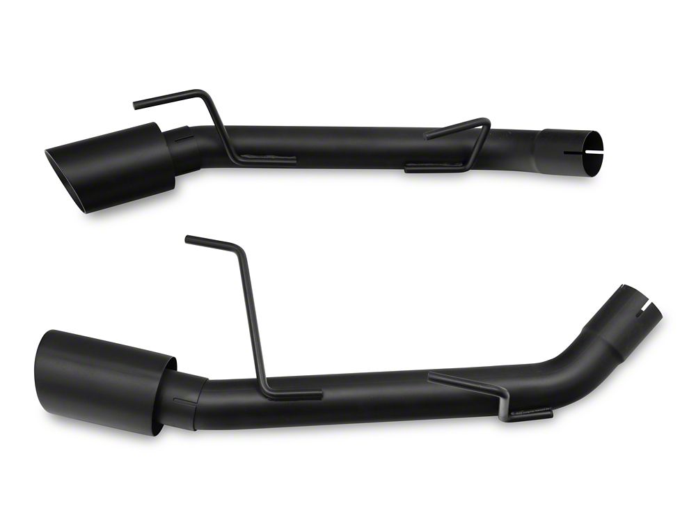 C&L Muffler Delete Axle-Back with Black Tips (05-10 Mustang GT, GT500)