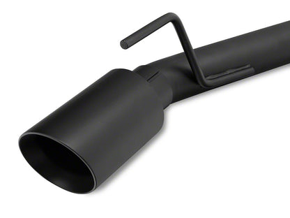 C&L Muffler Delete Axle-Back with Black Tips (05-10 Mustang GT, GT500)