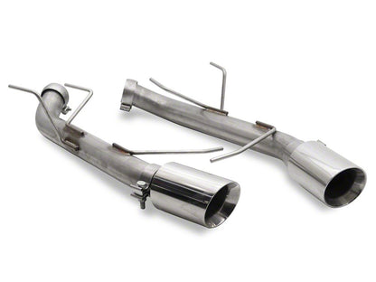 C&L Muffler Delete Axle-Back with Polished Tips (11-14 Mustang V6)