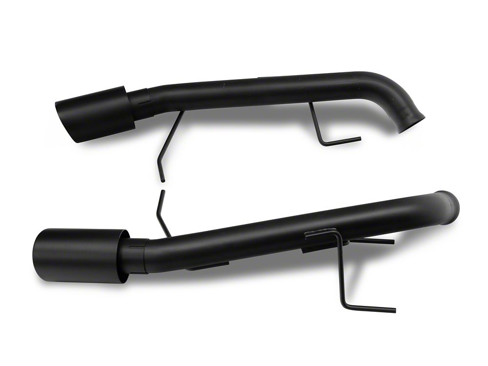 C&L Muffler Delete Axle-Back with Black Tips (11-14 Mustang V6)