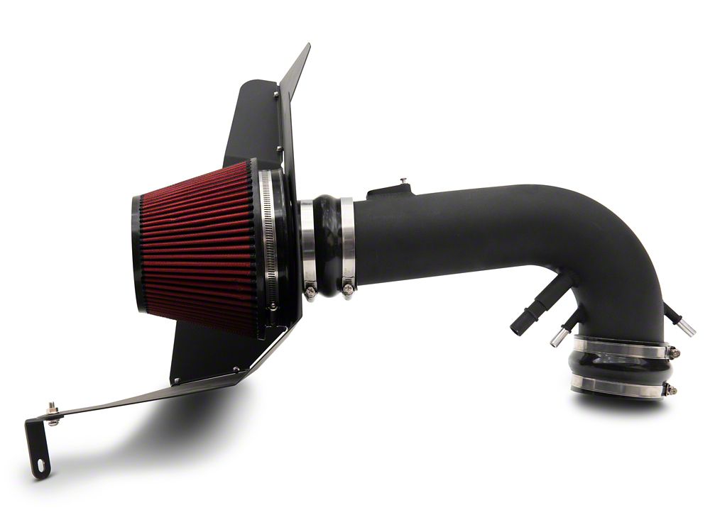 C&L Cold Air Intake; Black (15-17 Mustang GT)