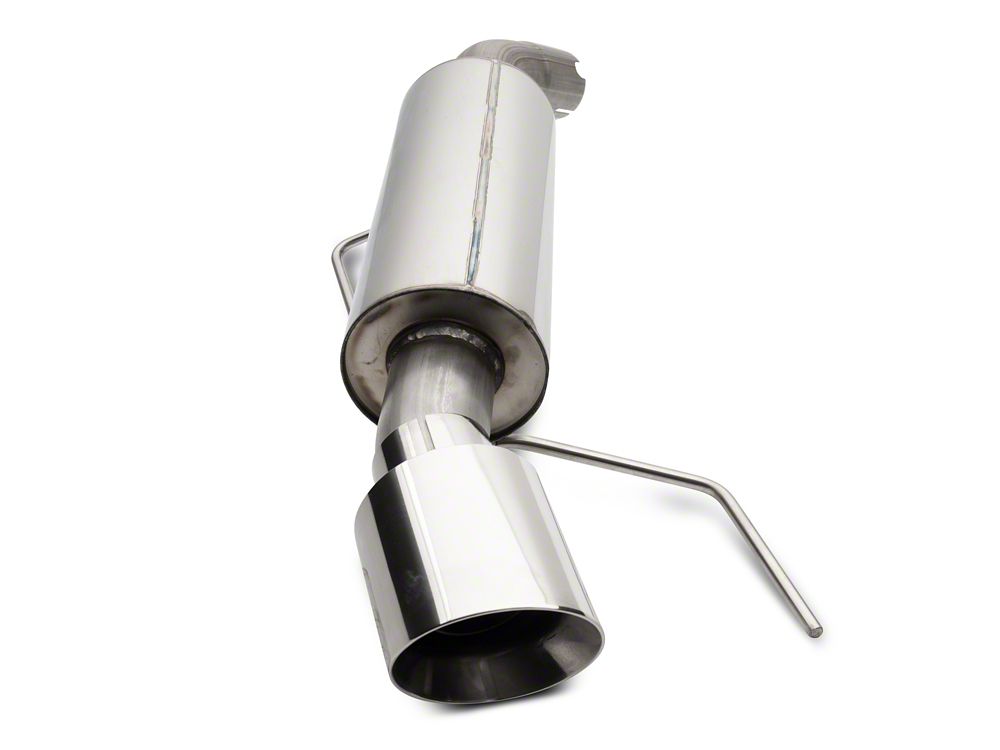 C&L Sport Axle-Back Exhaust with Polished Tip (05-10 Mustang V6)