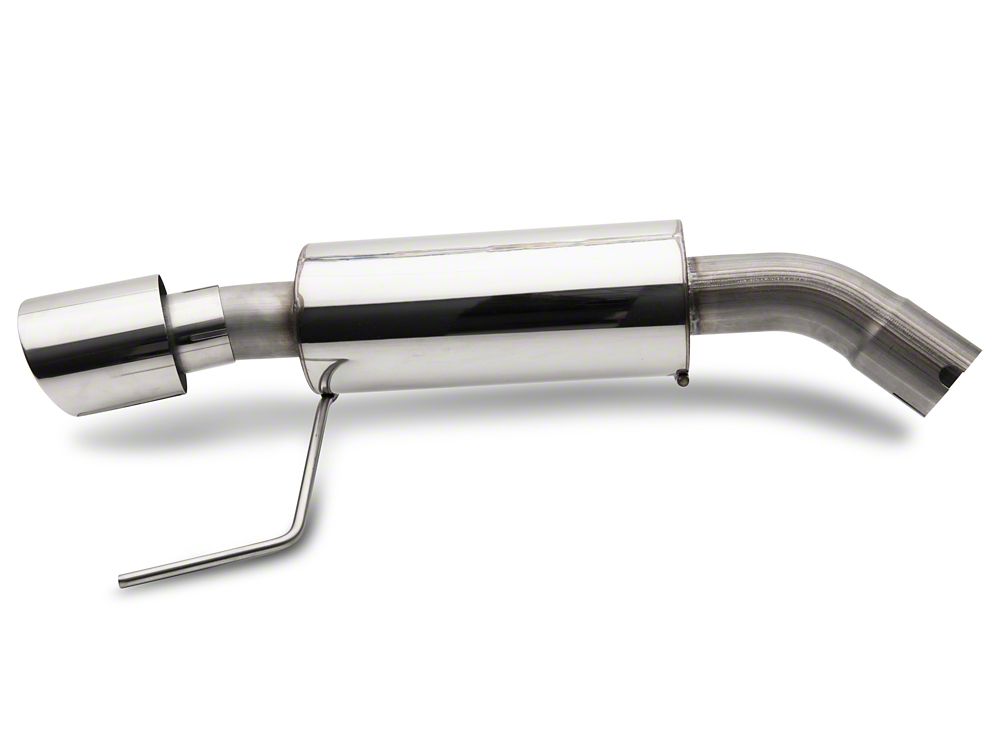 C&L Sport Axle-Back Exhaust with Polished Tip (05-10 Mustang V6)