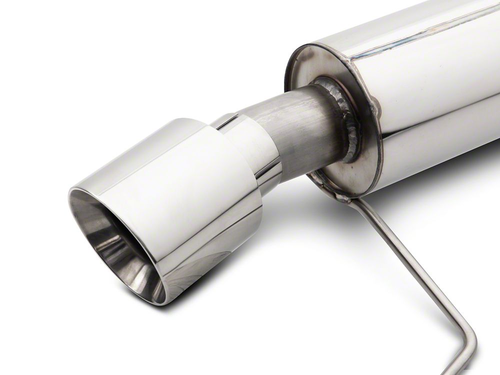 C&L Sport Axle-Back Exhaust with Polished Tip (05-10 Mustang V6)