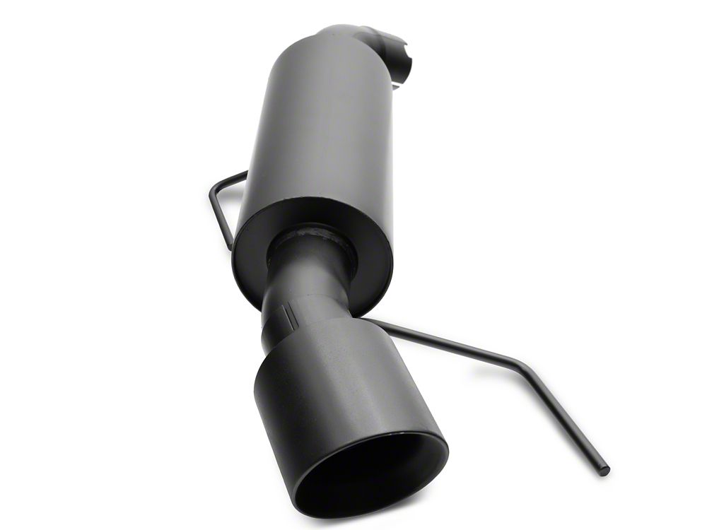 C&L Sport Axle-Back Exhaust with Black Tip (05-10 Mustang V6)