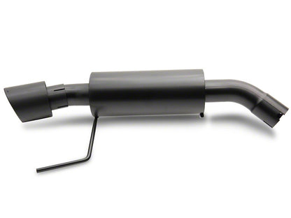 C&L Sport Axle-Back Exhaust with Black Tip (05-10 Mustang V6)