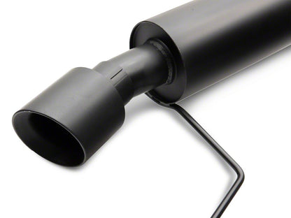 C&L Sport Axle-Back Exhaust with Black Tip (05-10 Mustang V6)